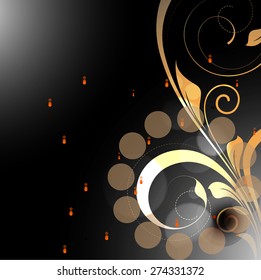 Decorative Flourish Background
