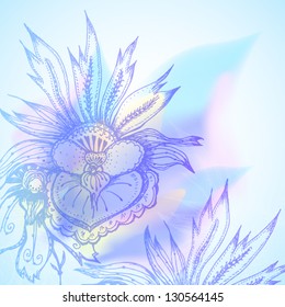 decorative flower background
