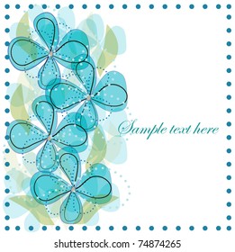 decorative flower background