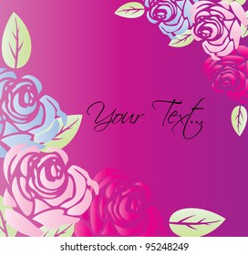 decorative flower background