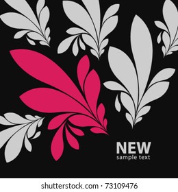 decorative flower background design