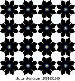 decorative  flower, ,botanical ,seamless pattern vector design for fashion, fabric, wallpaper and all prints in illustration.