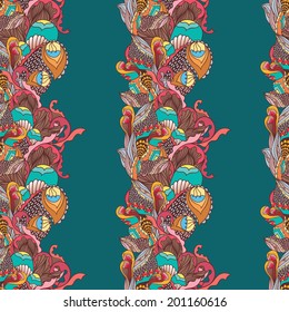 Decorative flower illustration.