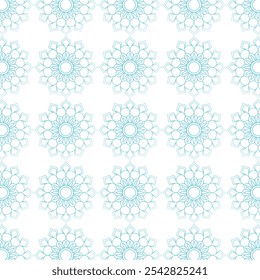 Decorative Flower Mandala Illustration in Vector Format