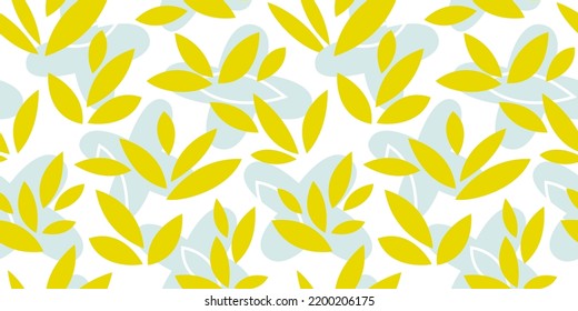Decorative flower pattern. Vector seamless design for interior decor, paper and other users