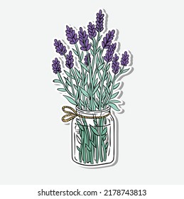 Decorative flower pot icon colored flat classic hand drawn