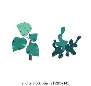 decorative flower tree in pastel colors