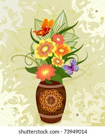 decorative flower in a vase