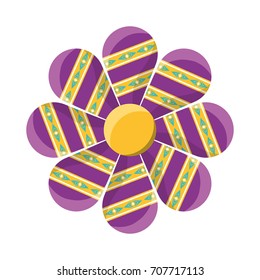decorative flower  vector illustration