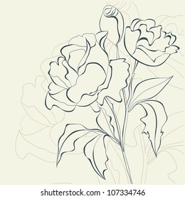 Flores decorativas
