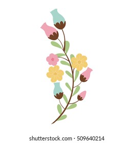 decorative flowers icon