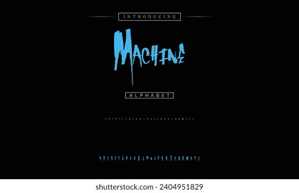 decorative font in graffiti style with spray effect. Ideal for pattern, fabric print, shops and many other uses
