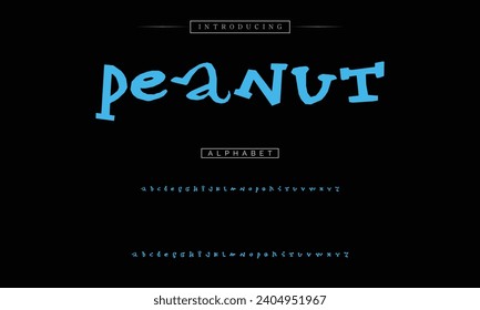 decorative font in graffiti style with spray effect. Ideal for pattern, fabric print, shops and many other uses
