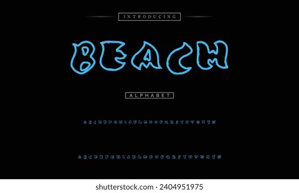 decorative font in graffiti style with spray effect. Ideal for pattern, fabric print, shops and many other uses
