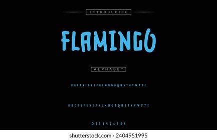 decorative font in graffiti style with spray effect. Ideal for pattern, fabric print, shops and many other uses