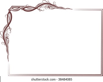 Decorative frame.