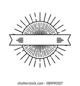 decorative frame banner ribbon vector illustration eps 10