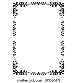 Decorative frame and border