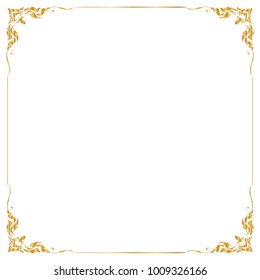 Similar Images, Stock Photos & Vectors of Gold photo frame with corner