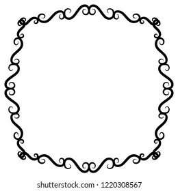 Decorative frame and border vector