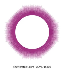 Decorative frame circle. Abstract background.