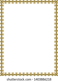 Decorative frame for decoration - border, vector template