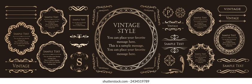 Decorative frame design inspired by spring
