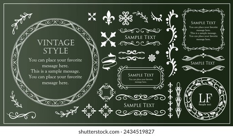 Diseño de marco decorativo inspirado en la primavera
