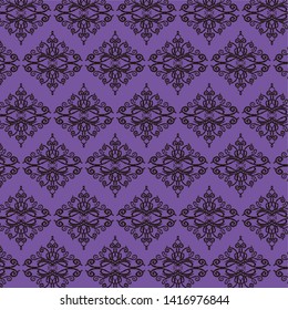 Decorative frame. Elegant element for design in Eastern style, place for text. Floral golden border. Lace illustration for invitations and greeting cards