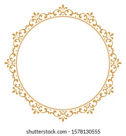 Decorative Line Art Frames Design Template Stock Vector (Royalty Free ...