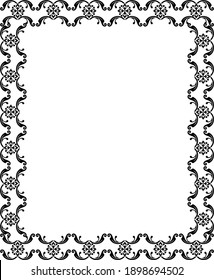 Black decorative border Images, Stock Photos & Vectors | Shutterstock