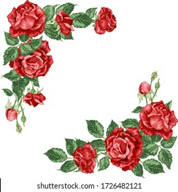 172,564 Red rose frame Images, Stock Photos & Vectors | Shutterstock