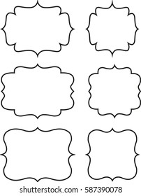 decorative frame loop