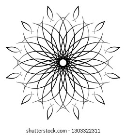 Decorative frame for ornament and design.A template for printing postcards, invitations, books, for textiles, engraving, wooden furniture, forging. Vector.