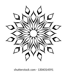 Decorative frame for ornament and design.A template for printing postcards, invitations, books, for textiles, engraving, wooden furniture, forging. Vector.