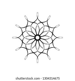 Decorative frame for ornament and design.A template for printing postcards, invitations, books, for textiles, engraving, wooden furniture, forging. Vector.