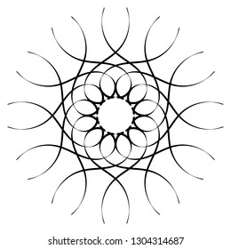 Decorative frame for ornament and design.A template for printing postcards, invitations, books, for textiles, engraving, wooden furniture, forging. Vector.