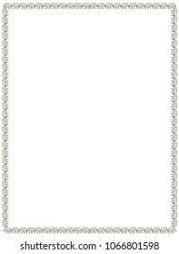 Decorative Frame - page design Art Nouveau