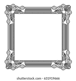 Decorative frame pattern Vector Image