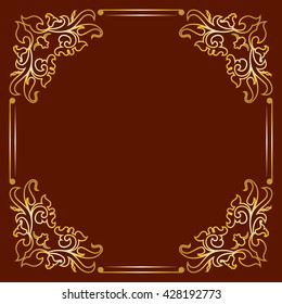 
Decorative frame for photo , notebook , invitations , labels
