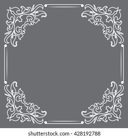 
Decorative frame for photo , notebook , invitations , labels
