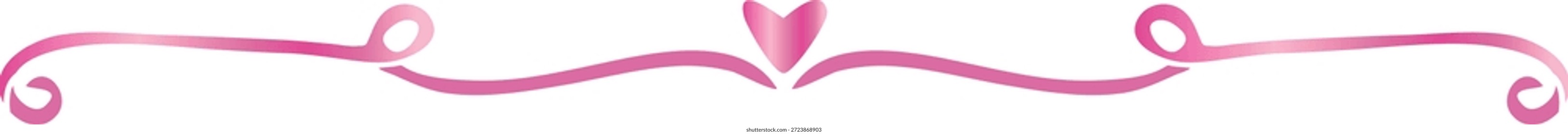 Marco decorativo para diseño de postal, Anuncio o póster con corazón rosa y perezosos en ambos lados