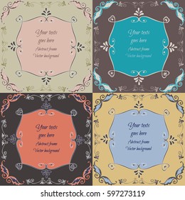 Decorative frame Retro
