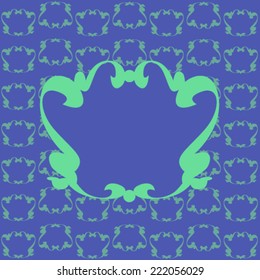 decorative frame for text design element