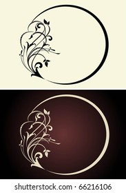 decorative frame - two variants