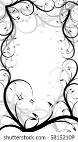 Decorative frame. Vector