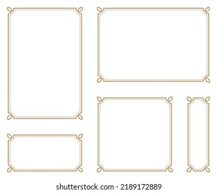 Decorative frame.A frame that gave a change in size to the same design.Good frame for a4 size paper.Certificate frame.