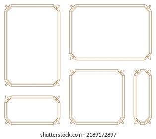 Decorative frame.A frame that gave a change in size to the same design.Good frame for a4 size paper.Certificate frame.