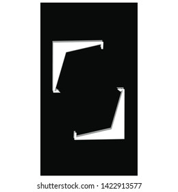 Decorative frames and borders, on a black background with a copy space for adding text messages.