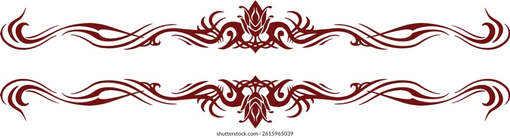 Decorative frames and borders vector art design
